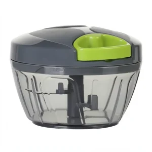 Portable Manual Mini Food Processor Chopper Hand Pull String Garlic Mincer Onion Cutter Fruits Vegetables Crusher Plastic PP