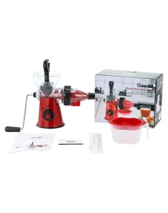 Portable Manual Plastic Fruit Juicer with Squeezers and Reamers for Juicing Personal Use