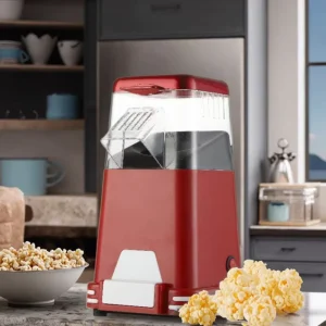 Portable Mini 1107K Electric Pop Corn Maker Machine Small Kitchen Appliance Household Application Made of Plastic