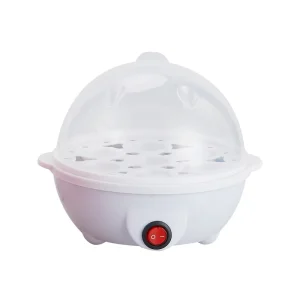 Portable Mini Automatic Plastic Electric Egg Cooker with Auto Shut Off 350W 220V Household Use