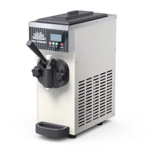 Portable Mini Commercial Ice Cream Maker Flexible for Multiple Scenarios Soft Serve Ice Cream Machine for Small Business