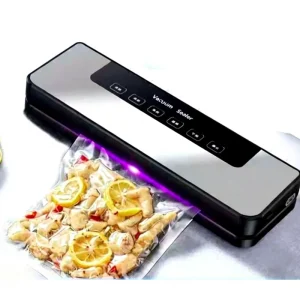 Portable Mini Electric Automatic Vacuum Sealer for Home Commodity Use Plug in ABS Material 30cm Sealing Width