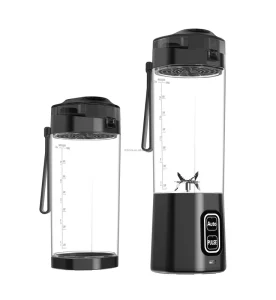 Portable Mini Electric Fruit Juicer Mixer USB Rechargeable Smoothie Orange Fresh Juice Blender for Car Use
