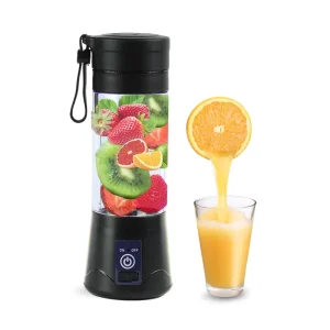 Portable Mini Electric Juicer and Fruit Juice Mixer Multifunctional Push Button Small Household Blender Juice Cup Made Plastic