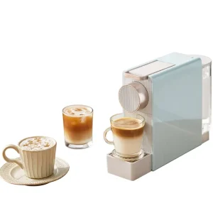 Portable Mini Espresso Coffee Maker 19BAR Pressure Aluminum Housing Programmable Temperature Control Household Use Energy