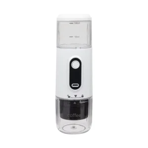 Portable Mini Espresso Coffee Maker with USB Wireless Charging for Travel Small Spaces