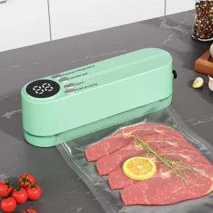 Portable Mini Food Vacuum Sealer Machine Automatic Food Sealer Plastic Household Vacuum Sealer