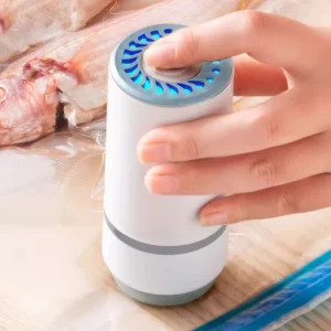 Portable Mini Handheld USB Rechargeable Electric Low Noise Vacuum Food Sealer Machine Bags Air Pump High Suction Wet Dry Outdoor