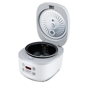 Portable Mini Intelligent Electric Skillet Ceramic Inner Pot Multicooker Pressure Cooker Versatile Rice Cooker