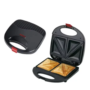 Portable Mini Non Stick 4 Slice Grill Sandwich Maker Toaster
