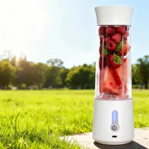 Portable Multi Function Juice Blender USB Rechargeable Compact Juicer Maker for Travel Office Gym BPA Free Quick Juicing