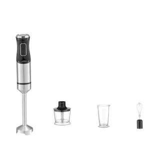 Portable Multifunction Variable Speed DC Motor Hand Blender Adjustable Kitchen Blender SS Leg with Accessories