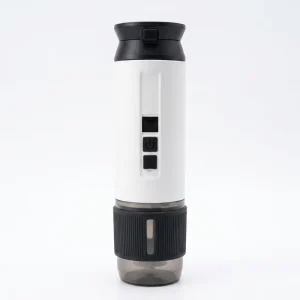 Portable Semi Automatic Espresso Machine 30 Bar Pressure Electric Handheld Coffee Maker for Travel Camping Fast Heating