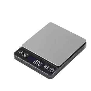 Portable Smart Digital High Precision Stainless Steel 500g 0.01g Weighing LCD Display Kitchen Electronic Food Scales
