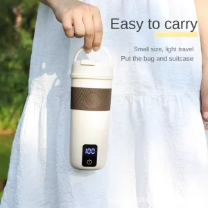 Portable Stainless Steel Electric Water Kettle Mini Burning Travel Kettle for Tea for Student Home Kitchen Use Durable SS Tea