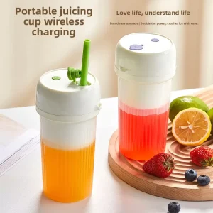 Portable USB Citrus Juicer Blender Extractor Orange Slow Juice Maker Press Cup Mini 340ml Eco Friendly Kitchen Accessory