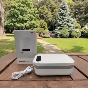 Portable Wireless Electric Heated Thermal Insulated Stainless Steel Lunch Box Food Warmer