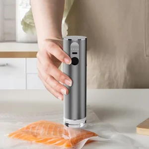 Portable Wireless Food Vacuum Sealer Rechargeable Battery Compact Handheld Vacuum Sealer Machine for Preservation Chef and Home