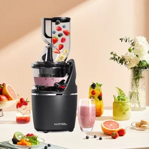 Powerful Commercial Kitchen Cold Press Big Mouth Citrus Oranges Multifunctional Electric Automatic Smart Slow Juicer Machine
