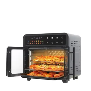 Powerful Dual Heating Turbo Flow System French Door air Fryer Oven Oil Free air Fryer Convection Oven