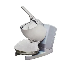 Powerful Kitchen Adjustable Thickness Ice Crusher Household Semi Automatic Electric Ice Crushers Shavers With Aluminum Handle