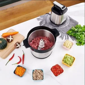 Powerful Professional Mincer Slicer Household Electric Food Processor Meat Grinder for Home Fufu Food
