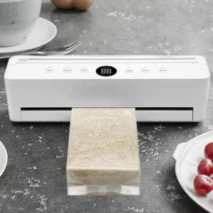 Powerful Vacuum Sealer Machine for Food Storage with 10PCS Free Bags Household Food Sealer