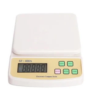 Precise Multipurpose Digital Kitchen Scale Electronic Traditional Plastic Scale Measuring Weight Battery 1g Max 10kg