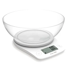 Precision Kitchen Weighing Scale with Bowl ROHS Certified LCD Display Ideal for Home Baking Cooking and Office Use