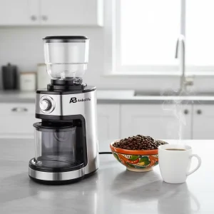 Premium 180W 220g 20 Gear Burr Grinder Dual Mode Cafetera De Expreso Coffee Grinder for Home Commercial