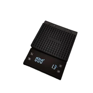 Premium 3000g 0.1g Digital Coffee Scale Precision Electronic Kitchen Food Weight Scale with Timer