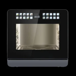 Premium Deep Fry Without Oil Household Electronic Stainless Steel Black Steam Air Fryer Oven