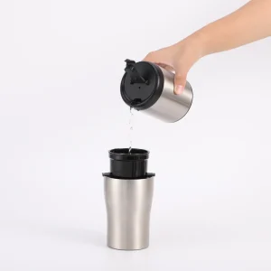 Premium Portable Electric Coffee Grinder Stainless Steel Alloy Rechargeable Coffee Bean Grinder