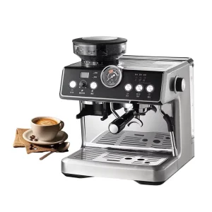 Premium Quality Double Boiler Multi Function Coffee Maker Commercial Household Coffee Machine