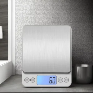 Premium Stainless Steel ABS Electronic Compact Household Digital Kitchen Baking Food Weighing Scales