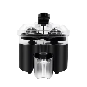 Press Electric Double Cones Citrus Juicer for Pulp Free Natural Juice Product for Kitchen Using