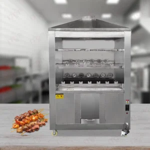 Price Brazilian Barbecue Charcoal Rotisserie Bbq Grill Popular High Productivity Brazilian Grill Machine Bbq