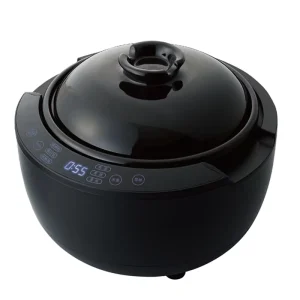 Processing 1.5L-5.0L Custom Ceramic Rice Cooker Porridge Soup Pot with LCD Display and Touch Control