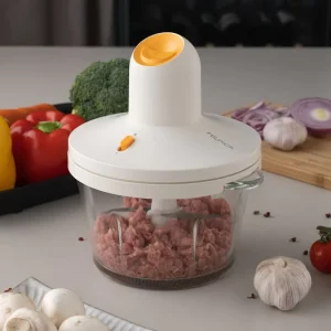 Professional 2L Big Capacity Multi-function Non Stop Meat Mixer Chopper Multi Functional Electric Tabletop Meat Grinder