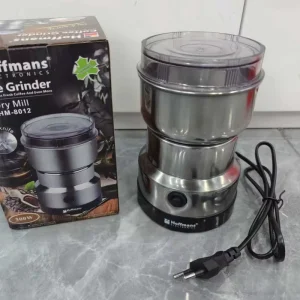 Professional 300W Coffee Grinder with Industrial Design and 8-Blade Stainless Steel Leaf Knife