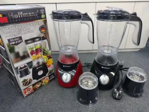 Professional 600W Blender 2-in-1 Multi-function Food Mixer with Pulse Control 1.5L Unbroken Jar