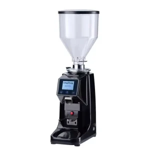 Professional 64mm Stainless Steel Flat Burr Coffee Grinder 220V Commercial Electric USB Espresso Grinder Household