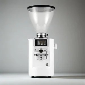 Professional 90mm SUS420 8 Gear Adjusted Weighing Function Electric Coffee Bean Grinder With Scale