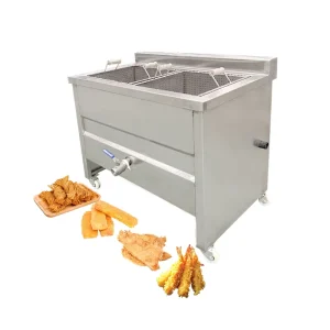 Professional CE Certificate Freidora Kitchen Equipment Electric Gas Industrial Deep Fryer With 2 Tank