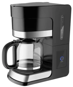 Professional Cafeterira Electric Black Porcelain Drip Kaffee Automat Ss Coffee Kettle Maker Carafe Espresso Machine