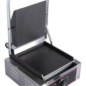 Professional Cast Iron Gas Electric Sandwich Maker Panini Grill Commercial Indoor Press to Contact Sandwich Grill