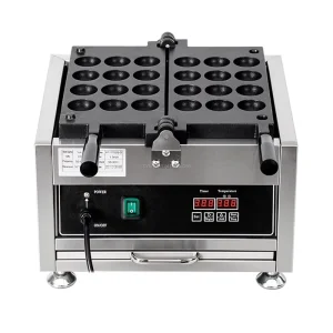 Professional Commercial 12pcs Takoyaki Maker Intelligent Digital Stainless Steel Spherical Octopus Fish Ball Machine