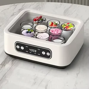 Professional Commercial Automatic Three Flavors Small Yogurt Maker Machine 1 Lt 110v Us Plug