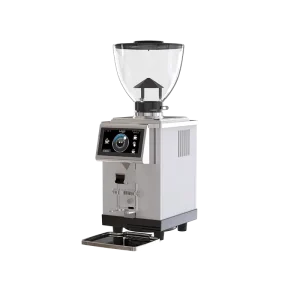Professional Commercial Electric Coffee Grinder LED Touch Screen 83mm Flat Burr Espresso Grinder Aluminum Alloy Household