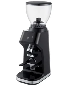 Professional Commercial Espresso Flat Burr Coffee Grinder 150W Electric with Automatic Touch Screen